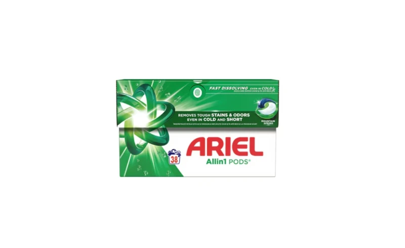 ARIEL DETERGENT CAPSULE 38BUC PODS MS